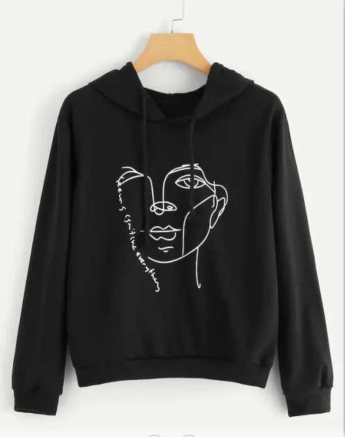 ALPHABET WOMEN Women Crewneck Cotton Long sleeve Sweatshirt letter Printed Hoodies Clothing Drop Shipping Autumn Shirt
ALPHABET WOMEN Women Crewneck Cotton Long sleeve Sweatshirt letter Printed Hoodies Clothing Drop Shipping Autumn Shirt