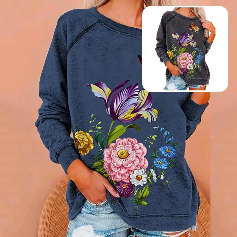 Keep Warm 5 Sizes Flower Butterfly Print Ladies Sweatshirt for Streetwear
Keep Warm 5 Sizes Flower Butterfly Print Ladies Sweatshirt for Streetwear