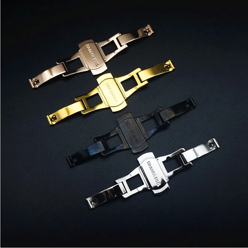 1PCS Stainless steel Double Push Button Butterfly Clasp Buckle watch buckle watch part new 4 colors available
1PCS Stainless steel Double Push Button Butterfly Clasp Buckle watch buckle watch part new 4 colors available