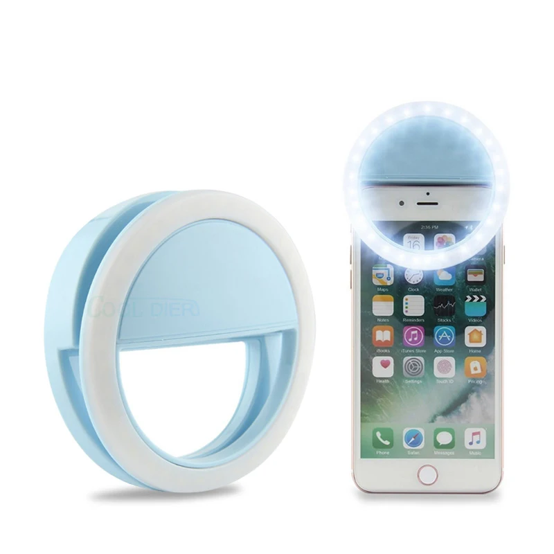 COOL DIER 36 LED Selfie Ring Light Portable Flash Universal Phone Supplementary Lighting Selfie Enhancing Fill Light For iPhone
COOL DIER 36 LED Selfie Ring Light Portable Flash Universal Phone Supplementary Lighting Selfie Enhancing Fill Light For iPhone