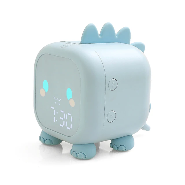 Dinosaur Alarm Clock Kid Bedroom With Temperature System LED Cartoon Control Digital Voice Time Heavy Desktop Decoration Display
Dinosaur Alarm Clock Kid Bedroom With Temperature System LED Cartoon Control Digital Voice Time Heavy Desktop Decoration Display