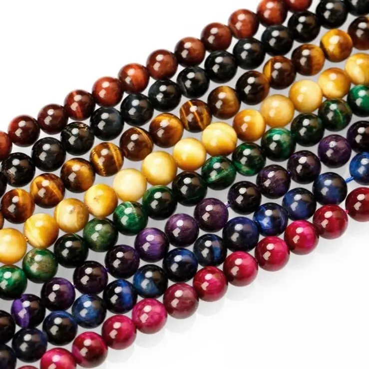 Natural Tiger Eye AAA Fine Gemstone 6 8 10 12mm Green Purple Yellow Red Blue Rose Beads for Bracelet Necklace DIY Jewelry Making
Natural Tiger Eye AAA Fine Gemstone 6 8 10 12mm Green Purple Yellow Red Blue Rose Beads for Bracelet Necklace DIY Jewelry Making