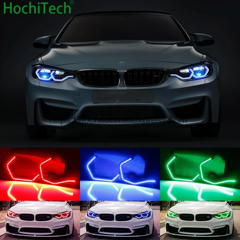 WIFI RGB многоцветная концепция M4 Iconic стиль светодиодный комплект Angel Eye для BMW 3 серии F30 320i 328i 335i 330i 340i 318i 330i 2013-17
WIFI RGB многоцветная концепция M4 Iconic стиль светодиодный комплект Angel Eye для BMW 3 серии F30 320i 328i 335i 330i 340i 318i 330i 2013-17