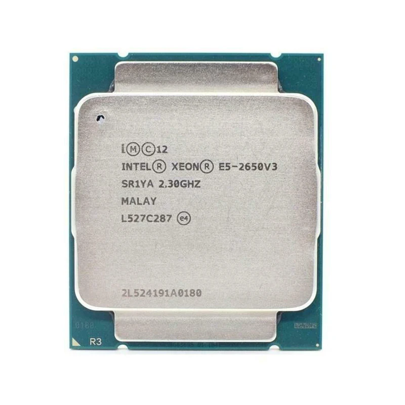 Процессор Intel Xeon E5 2650 V3 SR1YA, 2,3 ГГц, 10 ядер, 105 Вт, разъем LGA 2011-3, LGA2011
Процессор Intel Xeon E5 2650 V3 SR1YA, 2,3 ГГц, 10 ядер, 105 Вт, разъем LGA 2011-3, LGA2011