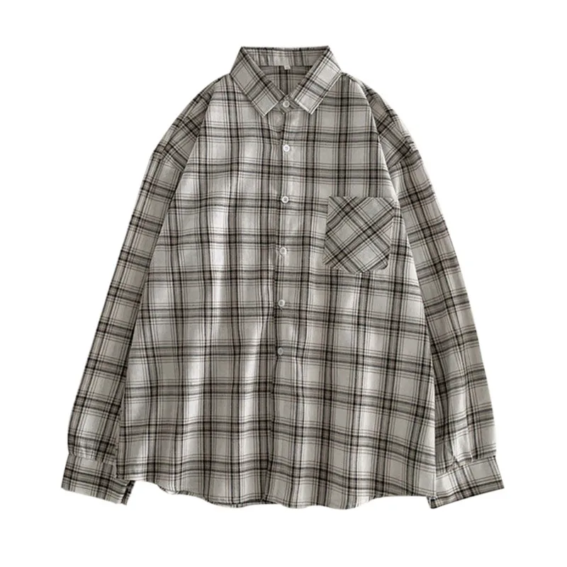 Female Spring Street Blouse Shirts Vintage HarajukuTurn-down Collar For Women Casual Korean Cozy Simple Elegant Office Tops
Female Spring Street Blouse Shirts Vintage HarajukuTurn-down Collar For Women Casual Korean Cozy Simple Elegant Office Tops
