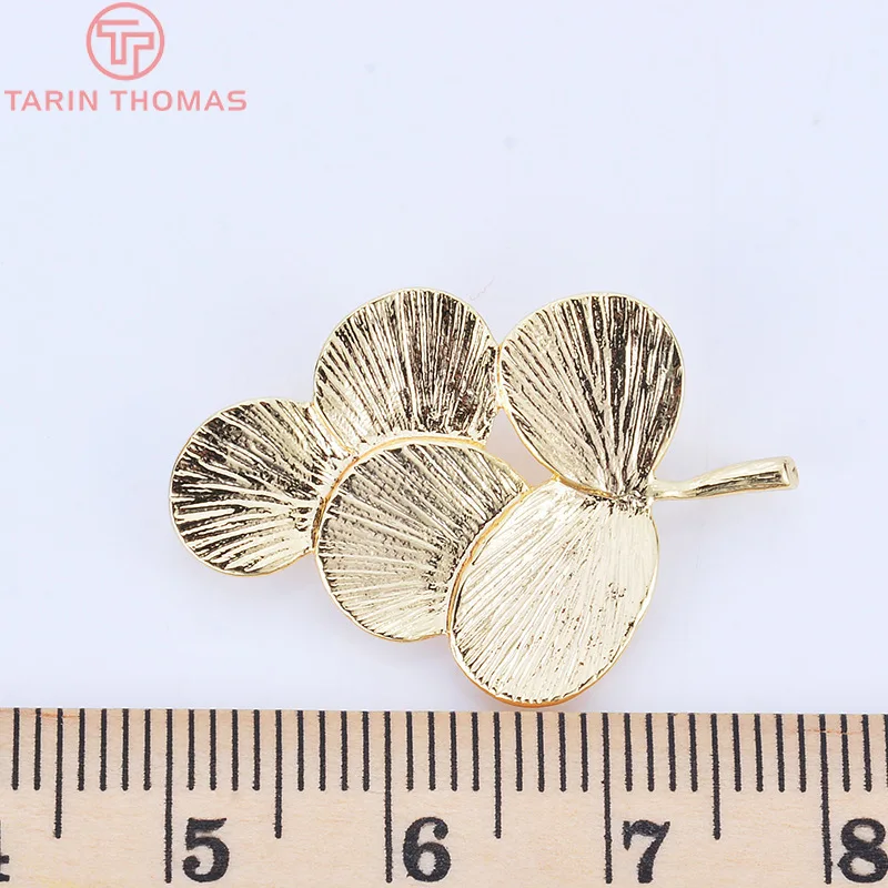 (286) 6PCS 20x30MM 24K Gold Color Plated Brass leaves Charms Pendants High Quality DIY Jewelry Making Findings Accessories
(286) 6PCS 20x30MM 24K Gold Color Plated Brass leaves Charms Pendants High Quality DIY Jewelry Making Findings Accessories