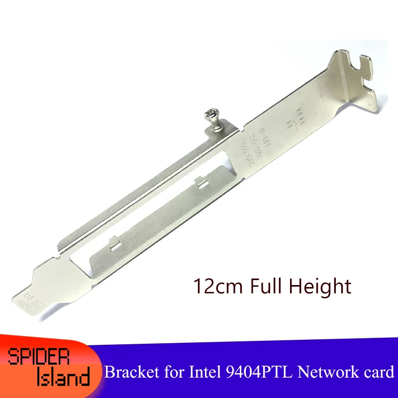 10cs 9404PT Full Height Fiber Card Bracket for Intel Four-port 4 Port Short Bezel Baffle Network card Bracket 12cm 2U Bracket
10cs 9404PT Full Height Fiber Card Bracket for Intel Four-port 4 Port Short Bezel Baffle Network card Bracket 12cm 2U Bracket