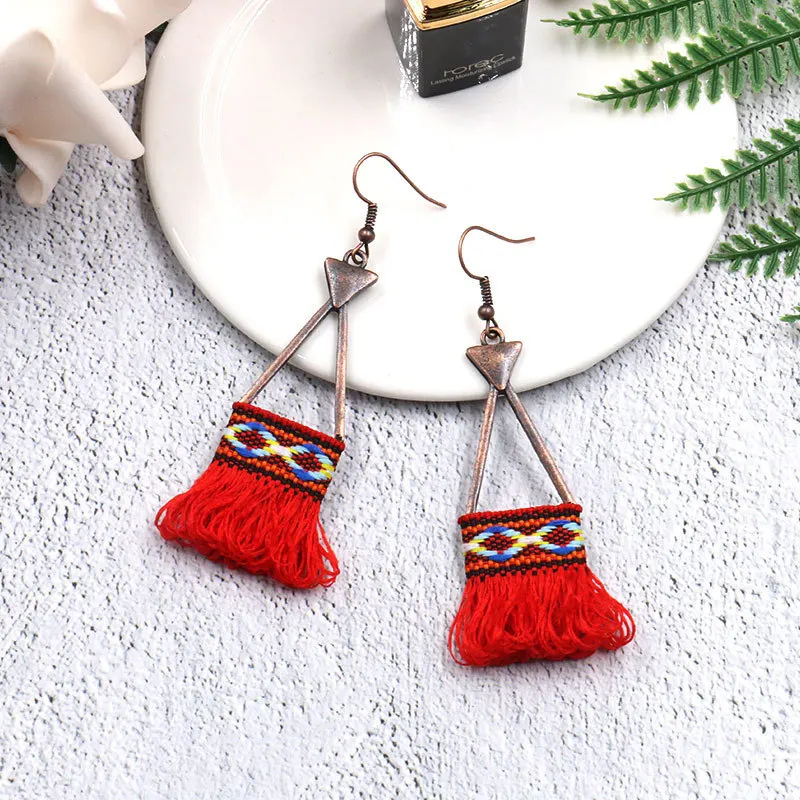 

Tassel Earrings For Women Fringed Statement Earrings Bohemian Summer Party Earrings Fashion Jewelry wholesale Bijoux