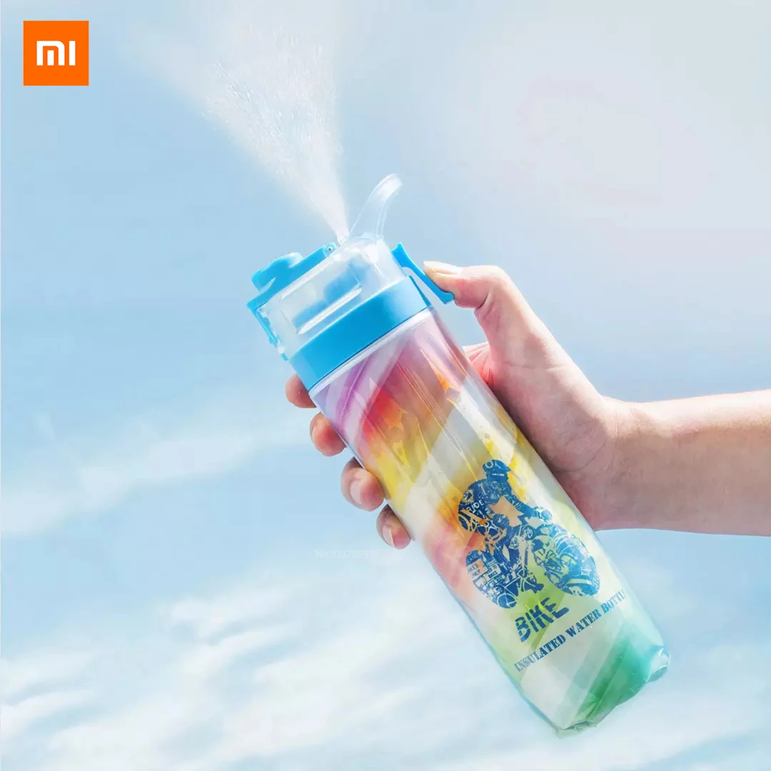 Xiaomi Youpin professional thermal insulation and cold preservation spray sports bottle One-button spray light carrying belt
Xiaomi Youpin professional thermal insulation and cold preservation spray sports bottle One-button spray light carrying belt