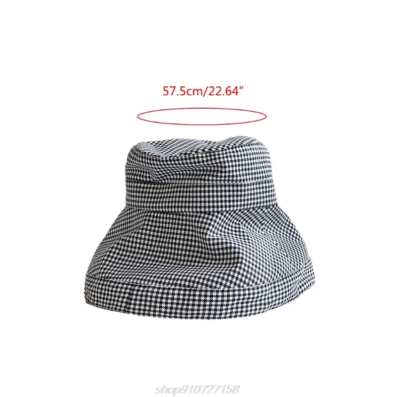 Fisherman Hat Women Girls Classic Sun Protection Adjustable Decorated with Plaid Pattern Easy-Matching MY26 21 Dropshipping
Fisherman Hat Women Girls Classic Sun Protection Adjustable Decorated with Plaid Pattern Easy-Matching MY26 21 Dropshipping