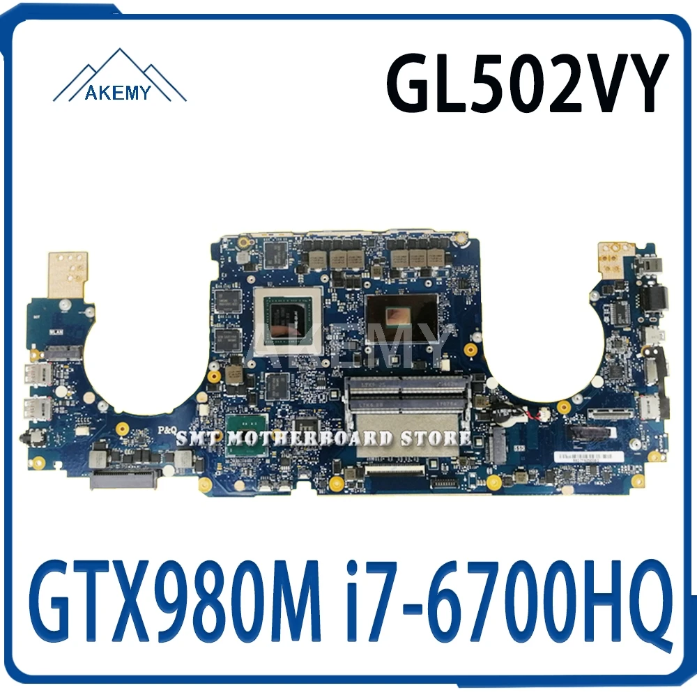 GL502VY материнская плата для ноутбука GTX980M/4 ГБ i7-6700HQ для For Asus GL502 GL502V GL502VY тестовая материнская плата GL502VY Материнская плата Тест 100% ОК
GL502VY материнская плата для ноутбука GTX980M/4 ГБ i7-6700HQ для For Asus GL502 GL502V GL502VY тестовая материнская плата GL502VY Материнская плата Тест 100% ОК