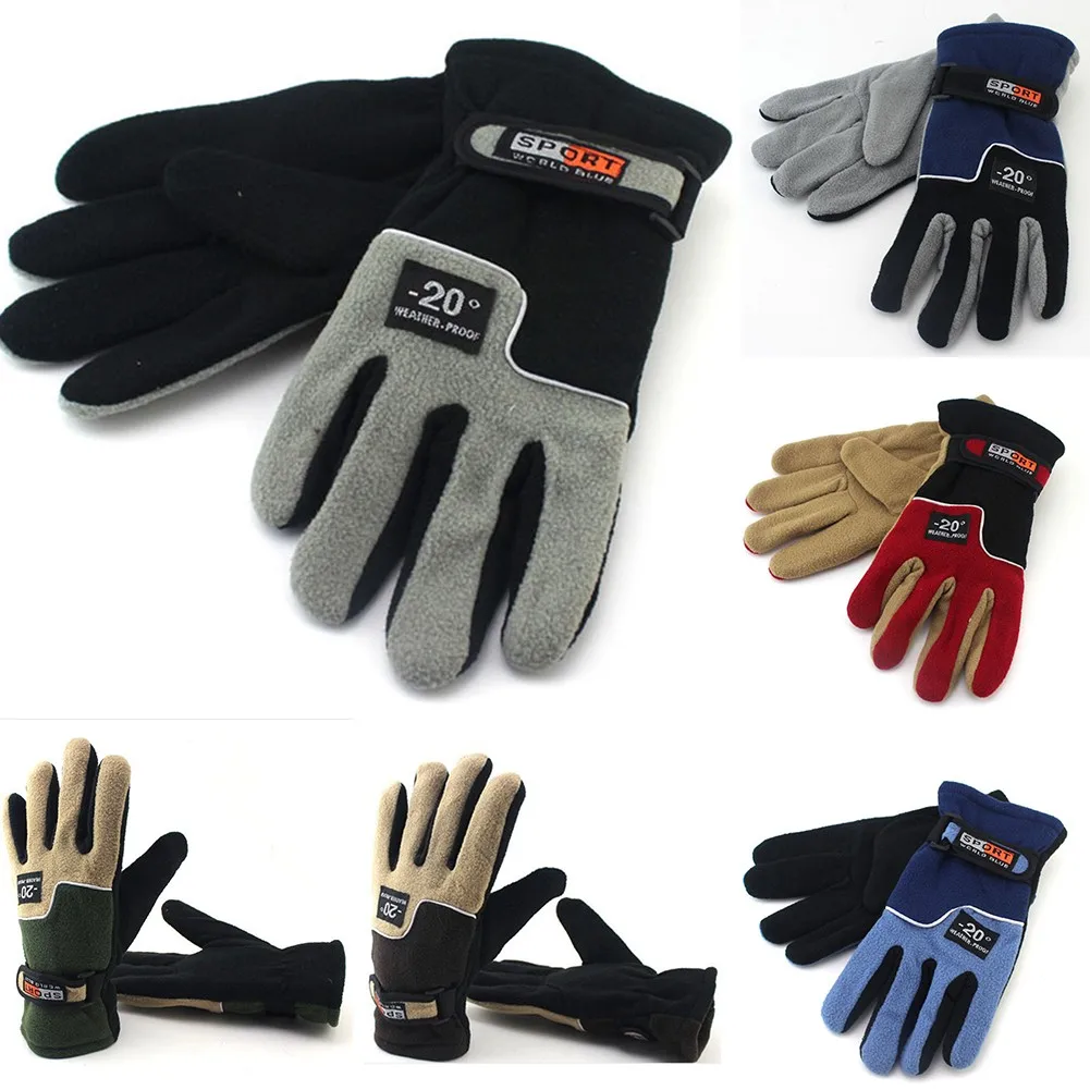 Winter Motorcycle Gloves Outdoor Warm Thermal Fleece Cycling Riding Gloves Windproof Full Finger Motorbike Glove
Winter Motorcycle Gloves Outdoor Warm Thermal Fleece Cycling Riding Gloves Windproof Full Finger Motorbike Glove