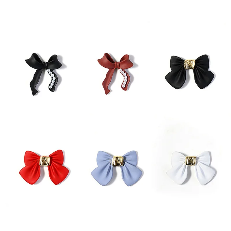 3D Bow-knot Nail Art Decorations Red Black 3D Frosted Alloy Art Deco Nail Stickers Frosted Alloy DIY Nail Accessories 
3D Bow-knot Nail Art Decorations Red Black 3D Frosted Alloy Art Deco Nail Stickers Frosted Alloy DIY Nail Accessories