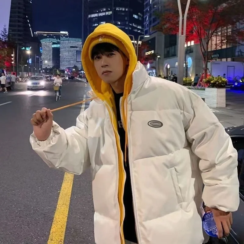 Plus Velvet Thick Thick Warm Loose Simple Down Jacket Autumn and Winter New Coat Leather Fashion Trend Cotton Coat
Plus Velvet Thick Thick Warm Loose Simple Down Jacket Autumn and Winter New Coat Leather Fashion Trend Cotton Coat