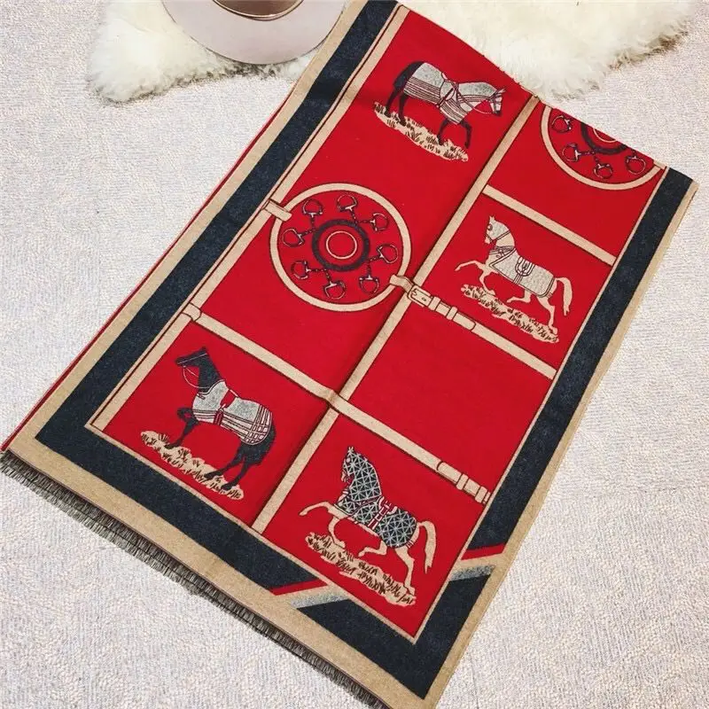 2020 Winter Cashmere Scarf Lady Design Warm Pashmina Blanket Carriage Scarves Women Shawl Female Decoration Thick Foulard
2020 Winter Cashmere Scarf Lady Design Warm Pashmina Blanket Carriage Scarves Women Shawl Female Decoration Thick Foulard