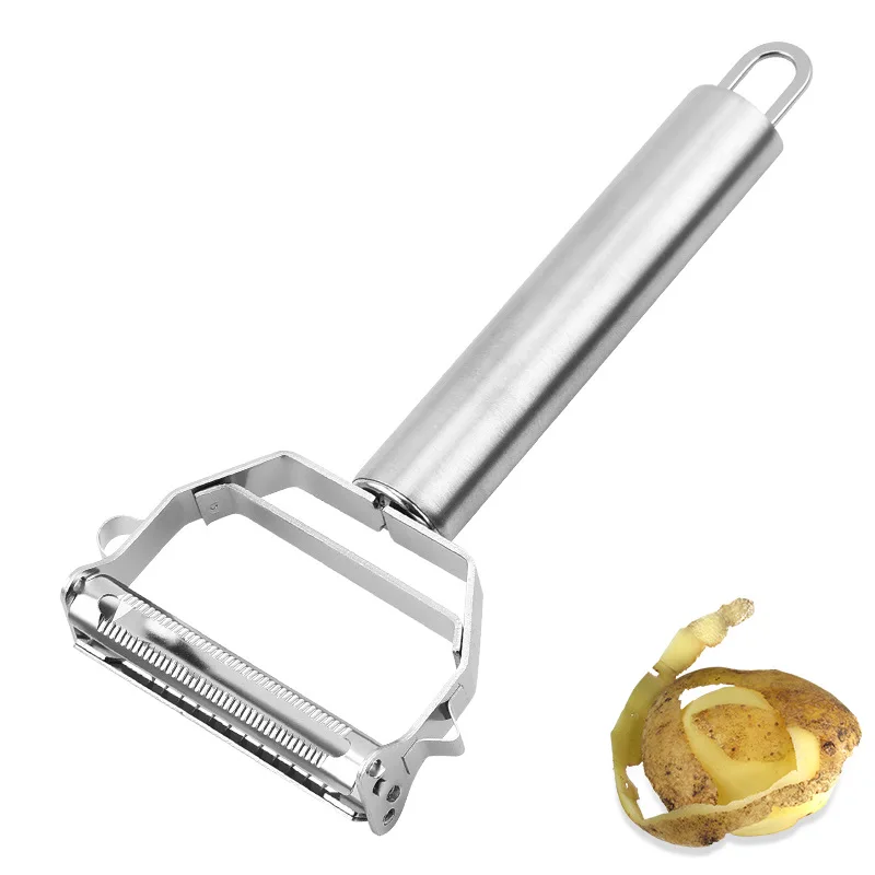 Stainless Steel Grater Vegetable Slicer Potato Cucumber Carrot Peeler Multifunctional Fruit Food Processor Kitchen Gadget
Stainless Steel Grater Vegetable Slicer Potato Cucumber Carrot Peeler Multifunctional Fruit Food Processor Kitchen Gadget
