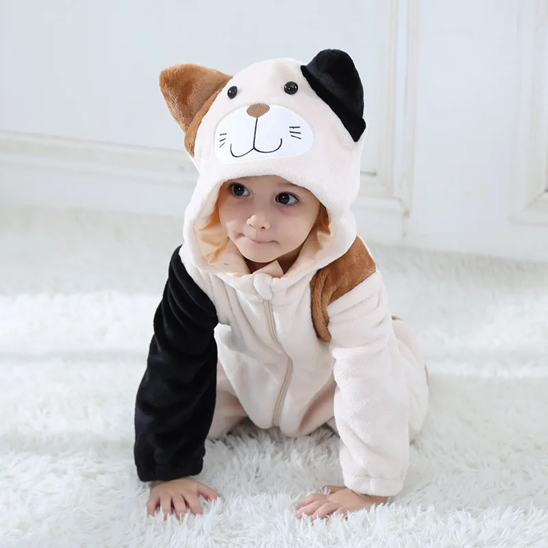 Детский комбинезон с забавным котом, зимняя одежда для малышей, комбинезон с капюшоном в виде животного, Пижама для маленьких мальчиков и де... 
Детский комбинезон с забавным котом, зимняя одежда для малышей, комбинезон с капюшоном в виде животного, Пижама для маленьких мальчиков и де...