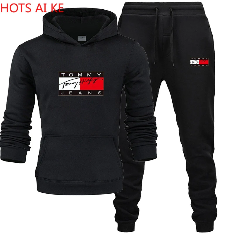 Men's Spring 2021 New Tracksuit Male Hoodie and Pants Two-Piece Fitness Pullover Sweatshirt Set Casual Sports Running Suit
Men's Spring 2021 New Tracksuit Male Hoodie and Pants Two-Piece Fitness Pullover Sweatshirt Set Casual Sports Running Suit