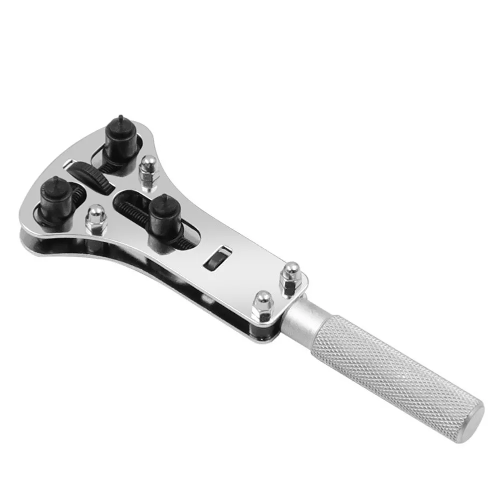 Watch Case Opener Screw Back Remover Waterproof Wrench Repair Tool Spanner Kit 1*Watch Cover Opener Three-jaw Type
Watch Case Opener Screw Back Remover Waterproof Wrench Repair Tool Spanner Kit 1*Watch Cover Opener Three-jaw Type