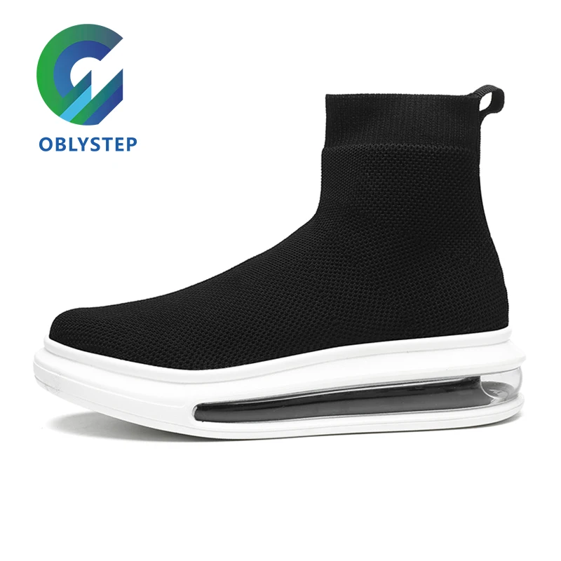 OBLYSTEP Womens High-top Casual Sneakers Comfy Mesh Woven Ankle Boots Sports Walking Sock Shoes Air Cushion Running Shoes
OBLYSTEP Womens High-top Casual Sneakers Comfy Mesh Woven Ankle Boots Sports Walking Sock Shoes Air Cushion Running Shoes