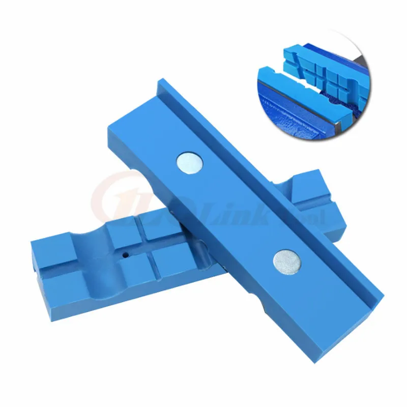 Pair Of Magnetic Soft Pad Jaws Rubber For Metal Vise 5.5Inch Long Pad Bench Vice vise jaw pads Vise protection strip #20 Gauge
Pair Of Magnetic Soft Pad Jaws Rubber For Metal Vise 5.5Inch Long Pad Bench Vice vise jaw pads Vise protection strip #20 Gauge