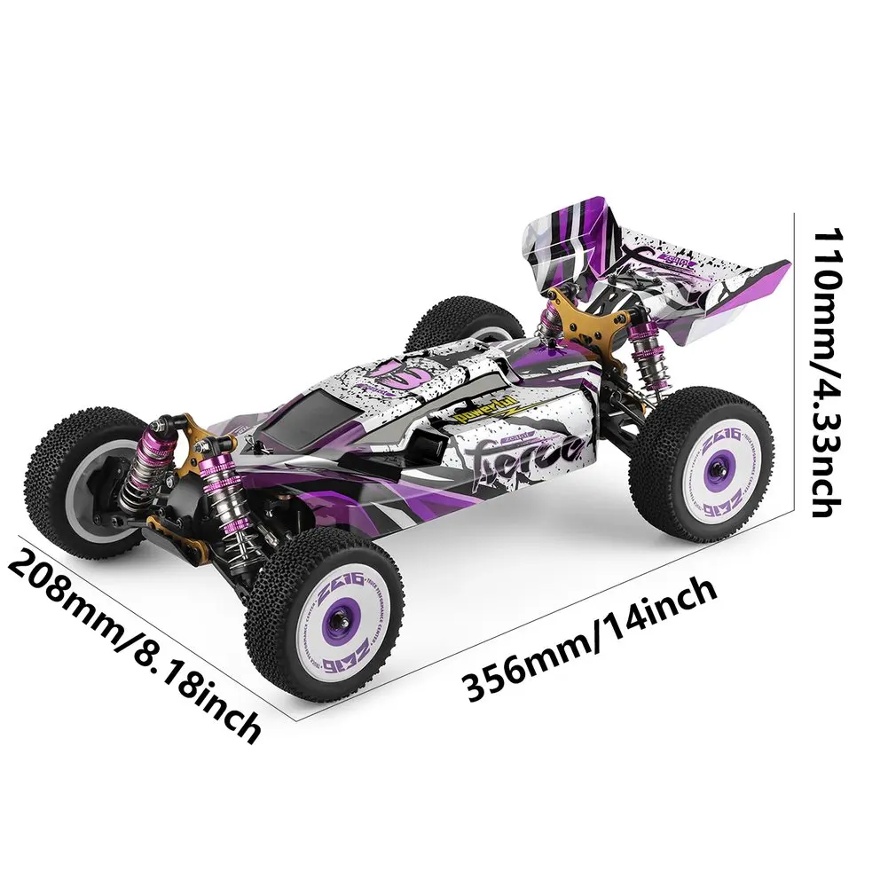 124019 / 124018 1/12 RC Car 60Km/h 2.4G 4WD High Speed Off-road Crawler RTR Climbing Adults Remote Control Car Toys Gift
124019 / 124018 1/12 RC Car 60Km/h 2.4G 4WD High Speed Off-road Crawler RTR Climbing Adults Remote Control Car Toys Gift