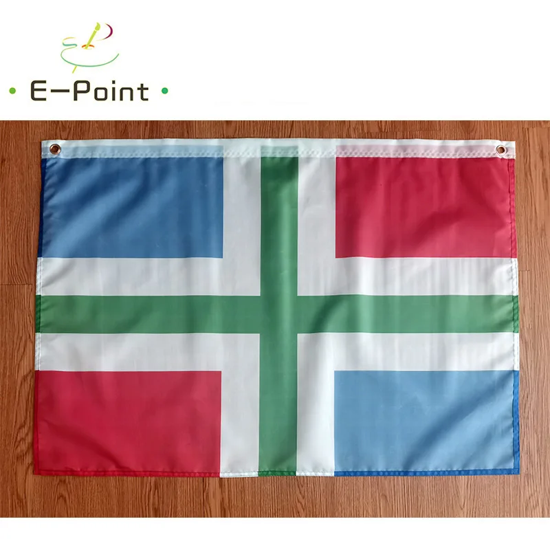 Flag of Groningen Province of Netherlands 2ft*3ft (60*90cm) 3ft*5ft (90*150cm) Size Christmas Decorations for Home Banner
Flag of Groningen Province of Netherlands 2ft*3ft (60*90cm) 3ft*5ft (90*150cm) Size Christmas Decorations for Home Banner