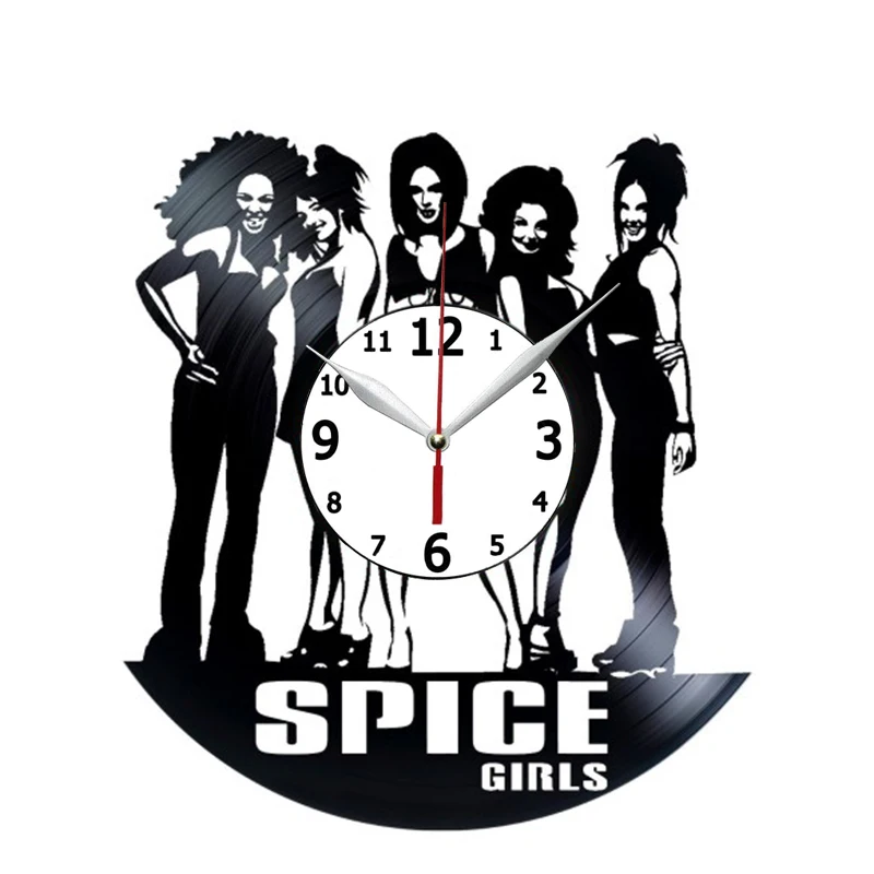 SPICE GIRLS ручная работа виниловая запись настенные часы вентилятор подарок настенные часы домашний декор гостиной кварцевый таймер
SPICE GIRLS ручная работа виниловая запись настенные часы вентилятор подарок настенные часы домашний декор гостиной кварцевый таймер