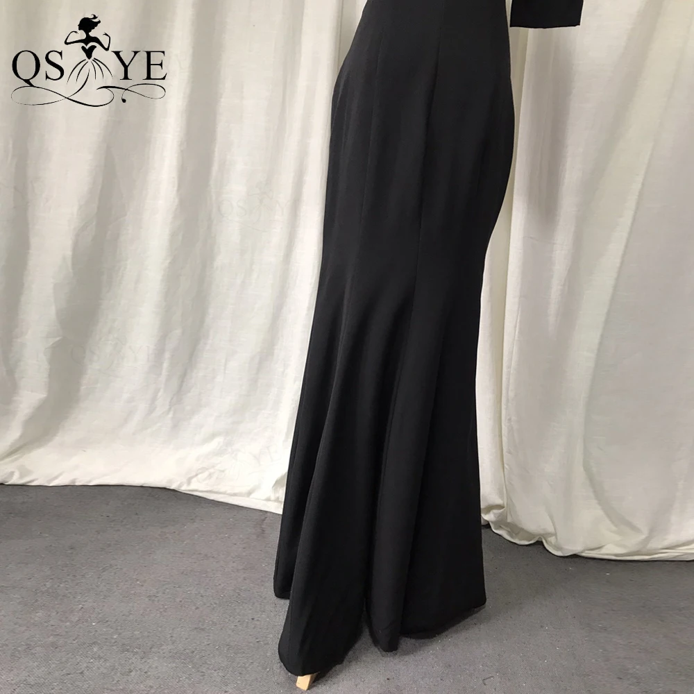 Black Evening Dresses Fitted Mermaid Prom Gown Long Sleeves Party Dress V Neck Formal Dress Sequin Women Gown Vestido Ankle Long
Black Evening Dresses Fitted Mermaid Prom Gown Long Sleeves Party Dress V Neck Formal Dress Sequin Women Gown Vestido Ankle Long