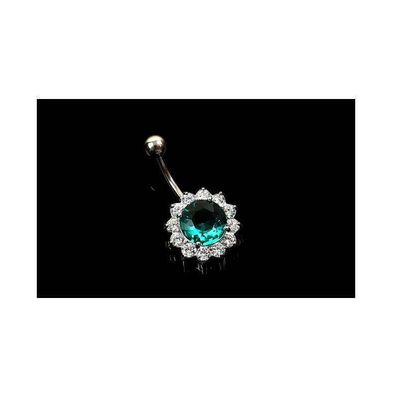 Titanium Steel Silver-plated AAA Belly Piercing Pattern Multicolor Zircon Navel Ring Bar Nail jewelry For Women
Titanium Steel Silver-plated AAA Belly Piercing Pattern Multicolor Zircon Navel Ring Bar Nail jewelry For Women