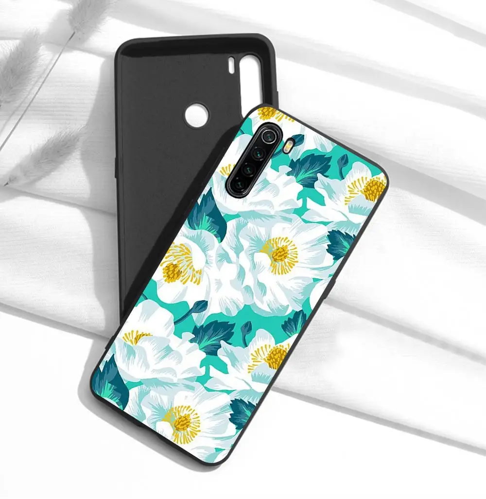 Luxury Flower Case For Xiaomi Redmi Note 9 8 7 10X 8T 6 Pro Mi Note 10 9 8 9T Pro SE A3 A2 Lite F1 Phone Cases Black Cover Coque
Luxury Flower Case For Xiaomi Redmi Note 9 8 7 10X 8T 6 Pro Mi Note 10 9 8 9T Pro SE A3 A2 Lite F1 Phone Cases Black Cover Coque
