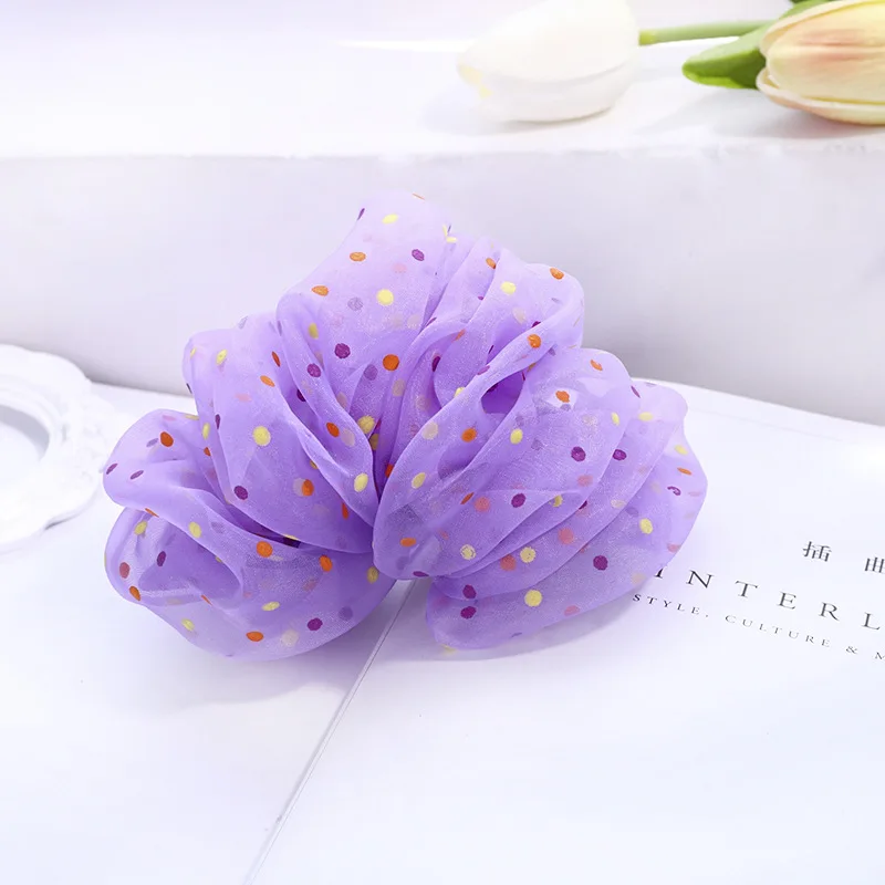 Women Organza Fold Hairgrips Girls Fairy Headwear Lady Hair Accessories Sweet Cute Dot Bobby Pin Barrette Hair Clip Fashion E018
Women Organza Fold Hairgrips Girls Fairy Headwear Lady Hair Accessories Sweet Cute Dot Bobby Pin Barrette Hair Clip Fashion E018
