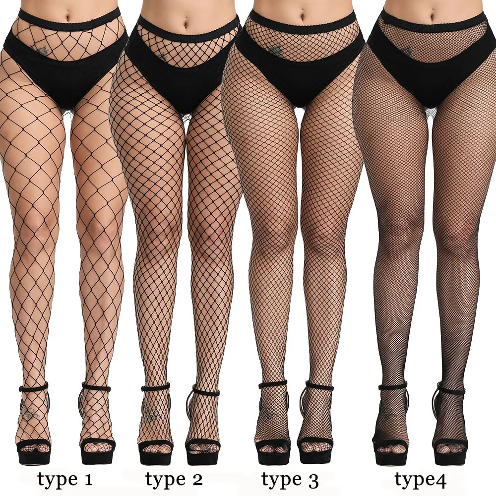 Women Sexy Lingerie Slim Fishnet Pantyhose Club Party Black Erotic Costumes Tights High Stockings Small/Middle/Big Mesh
Women Sexy Lingerie Slim Fishnet Pantyhose Club Party Black Erotic Costumes Tights High Stockings Small/Middle/Big Mesh