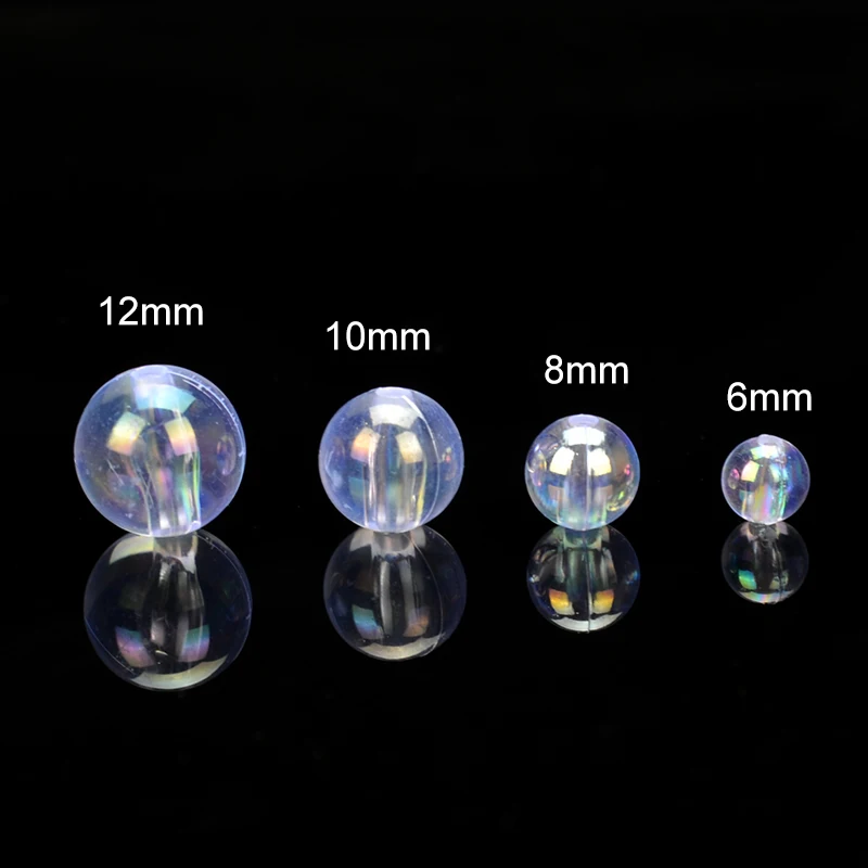 50-100pcs Double Colored Rainbow Acrylic Beads 6mm 8mm 10mm 12mm Round Loose Beads For DIY Craft Scrapbook Decoration
50-100pcs Double Colored Rainbow Acrylic Beads 6mm 8mm 10mm 12mm Round Loose Beads For DIY Craft Scrapbook Decoration