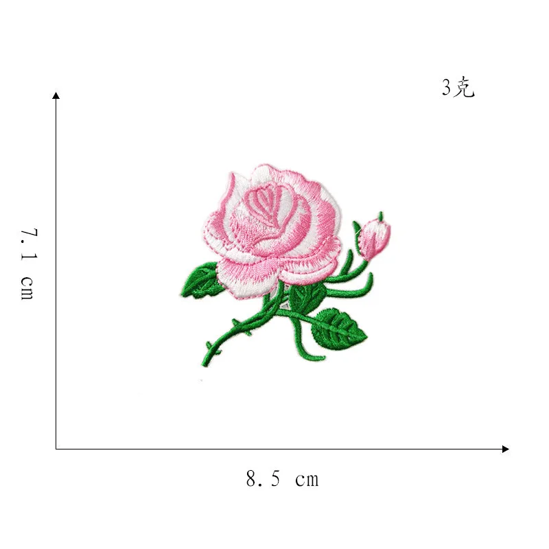 Embroidery Cartoon Patch DIY Embroidery Rose Cloth Sticker Clothes Patch Clothing Ornaments Accessories Iron on Patches
Embroidery Cartoon Patch DIY Embroidery Rose Cloth Sticker Clothes Patch Clothing Ornaments Accessories Iron on Patches