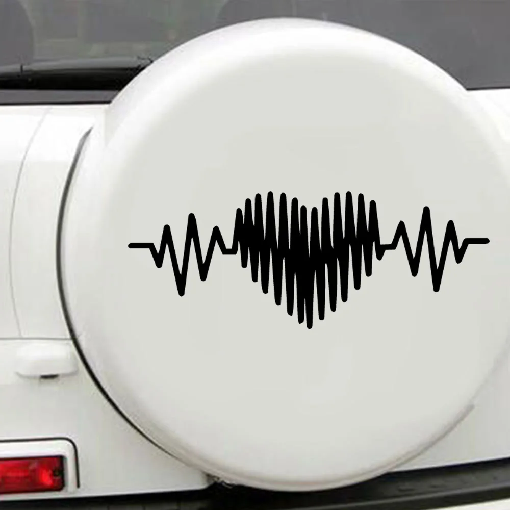 Vinyl Heartbeat Auto Stickers On The Car Cover Waterproof Scratch Sticker Accessories
Vinyl Heartbeat Auto Stickers On The Car Cover Waterproof Scratch Sticker Accessories