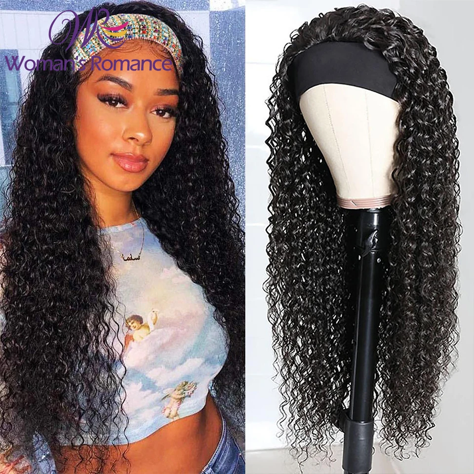 Deep Wave Wig Headband Wig Natural Color Brazilian Remy Human Hair Scarf Wig Glueless Wig Deep Wig Glueless Wig for Women
Deep Wave Wig Headband Wig Natural Color Brazilian Remy Human Hair Scarf Wig Glueless Wig Deep Wig Glueless Wig for Women