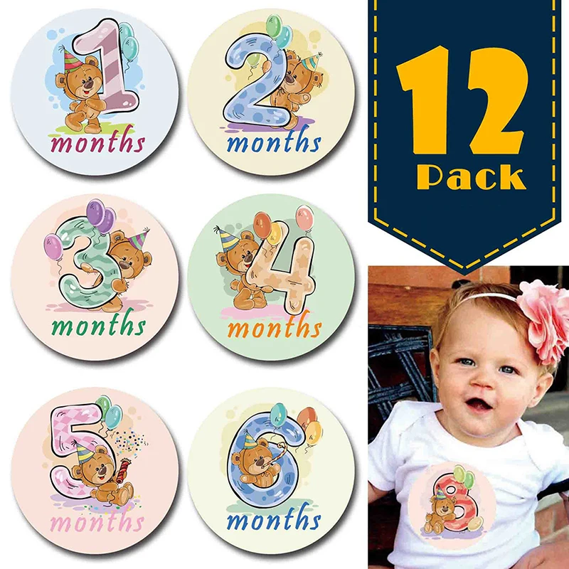 12pcs Kids Baby Milestone Memorial Monthly Commemorative Card Number Photography Accessories
12pcs Kids Baby Milestone Memorial Monthly Commemorative Card Number Photography Accessories
