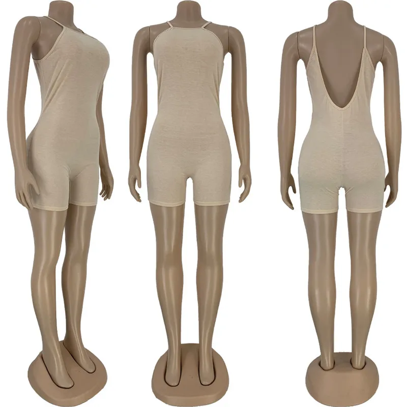 ANJAMANOR Sexy Sporty One Piece Romper Clubwear Backless Bodycon Playsuit Plus Size Summer Clothes for Women Jumpsuits D13-AB47
ANJAMANOR Sexy Sporty One Piece Romper Clubwear Backless Bodycon Playsuit Plus Size Summer Clothes for Women Jumpsuits D13-AB47