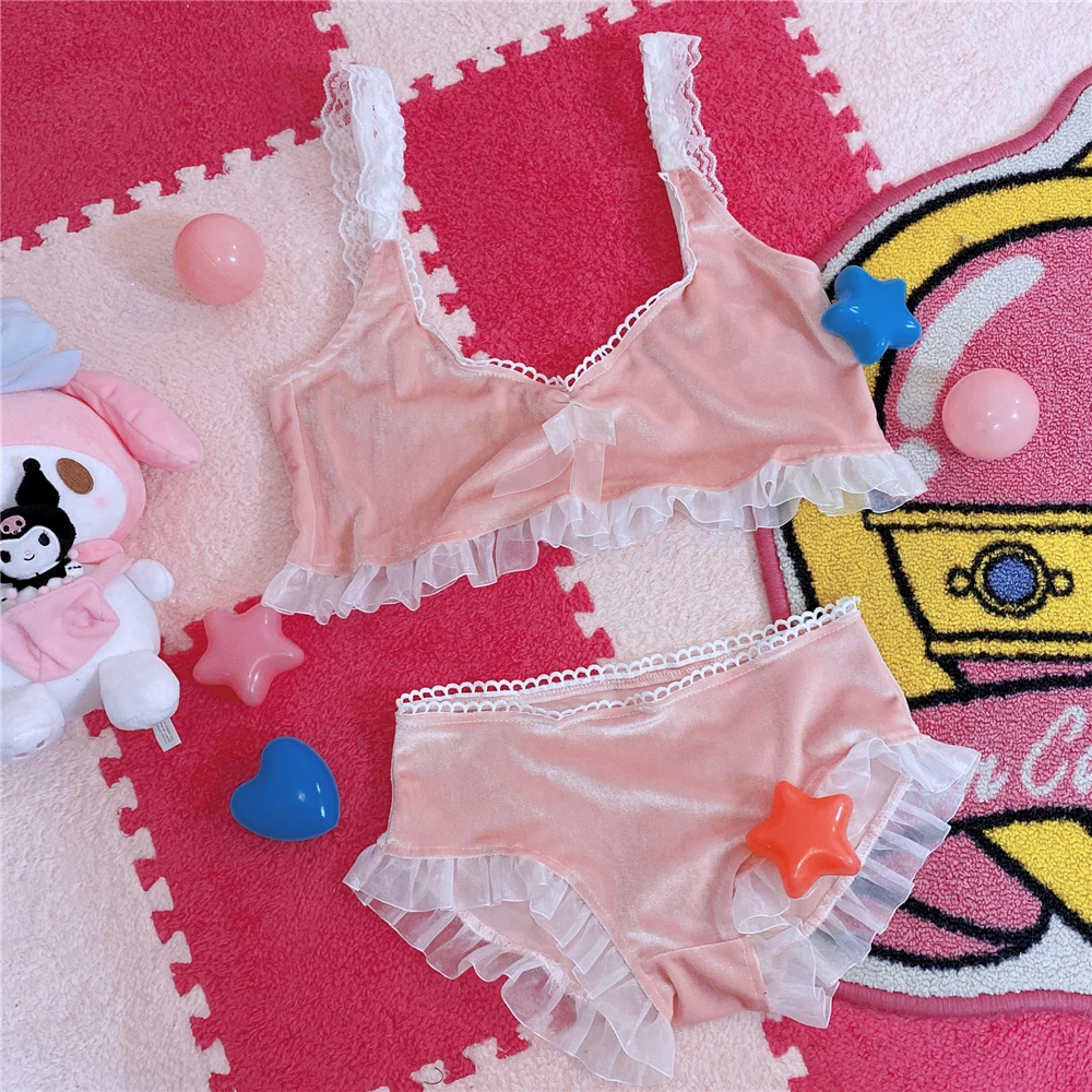 Pink Set Women Summer 2021 Sweet 2 Piece Sets for Kawaii Girl Ruffled Bow Velvet Crop Top Shorts Y2k Set Aesthetic
Pink Set Women Summer 2021 Sweet 2 Piece Sets for Kawaii Girl Ruffled Bow Velvet Crop Top Shorts Y2k Set Aesthetic