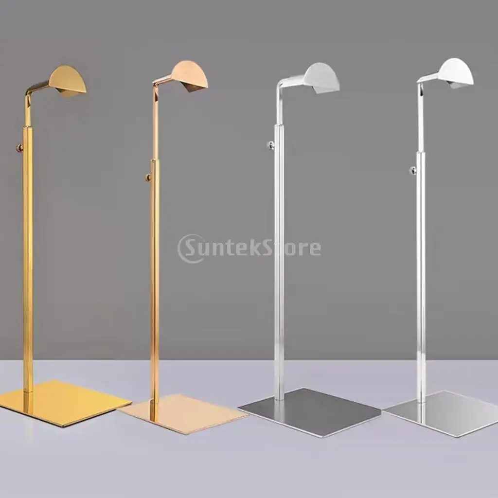 Polished Counter Adjustable Height Handbag Bag Purse Display Stand- Single Hanging Hook, Elegant Mirror Surface Finish 
Polished Counter Adjustable Height Handbag Bag Purse Display Stand- Single Hanging Hook, Elegant Mirror Surface Finish