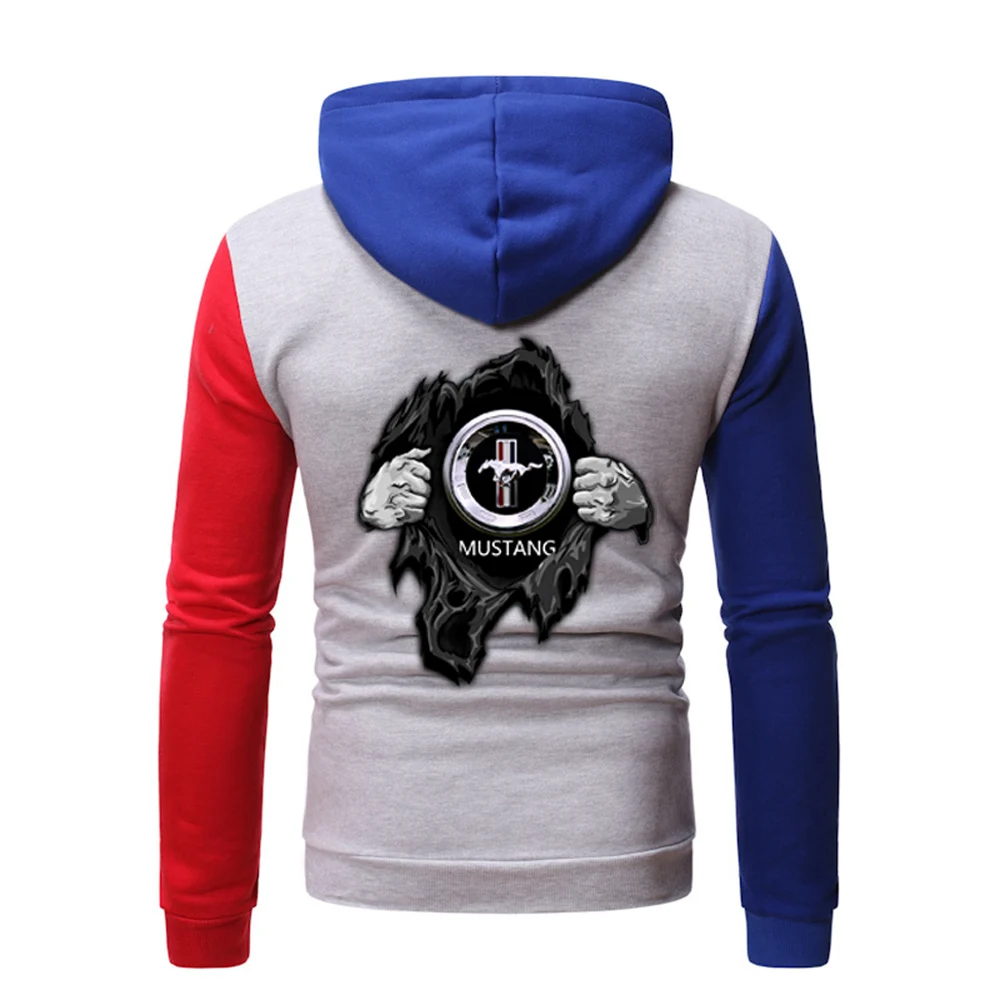 new Mens Mustang Logo College Movement Hedging Hoodies Spring Autumn Comfortable Splicing Tops Popular Hooded Clothing
new Mens Mustang Logo College Movement Hedging Hoodies Spring Autumn Comfortable Splicing Tops Popular Hooded Clothing