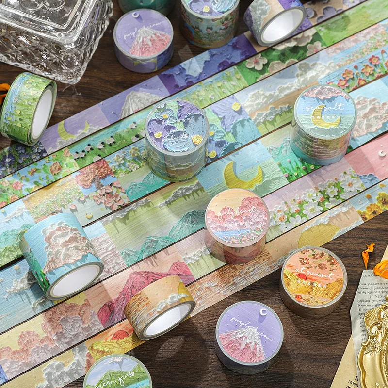 Washi лента креативные весенние Пейзажи Картины натуральная Маскировочная лента для скрапбукинга Diy ремесленные журналы декор для вечеринки ...
Washi лента креативные весенние Пейзажи Картины натуральная Маскировочная лента для скрапбукинга Diy ремесленные журналы декор для вечеринки ...