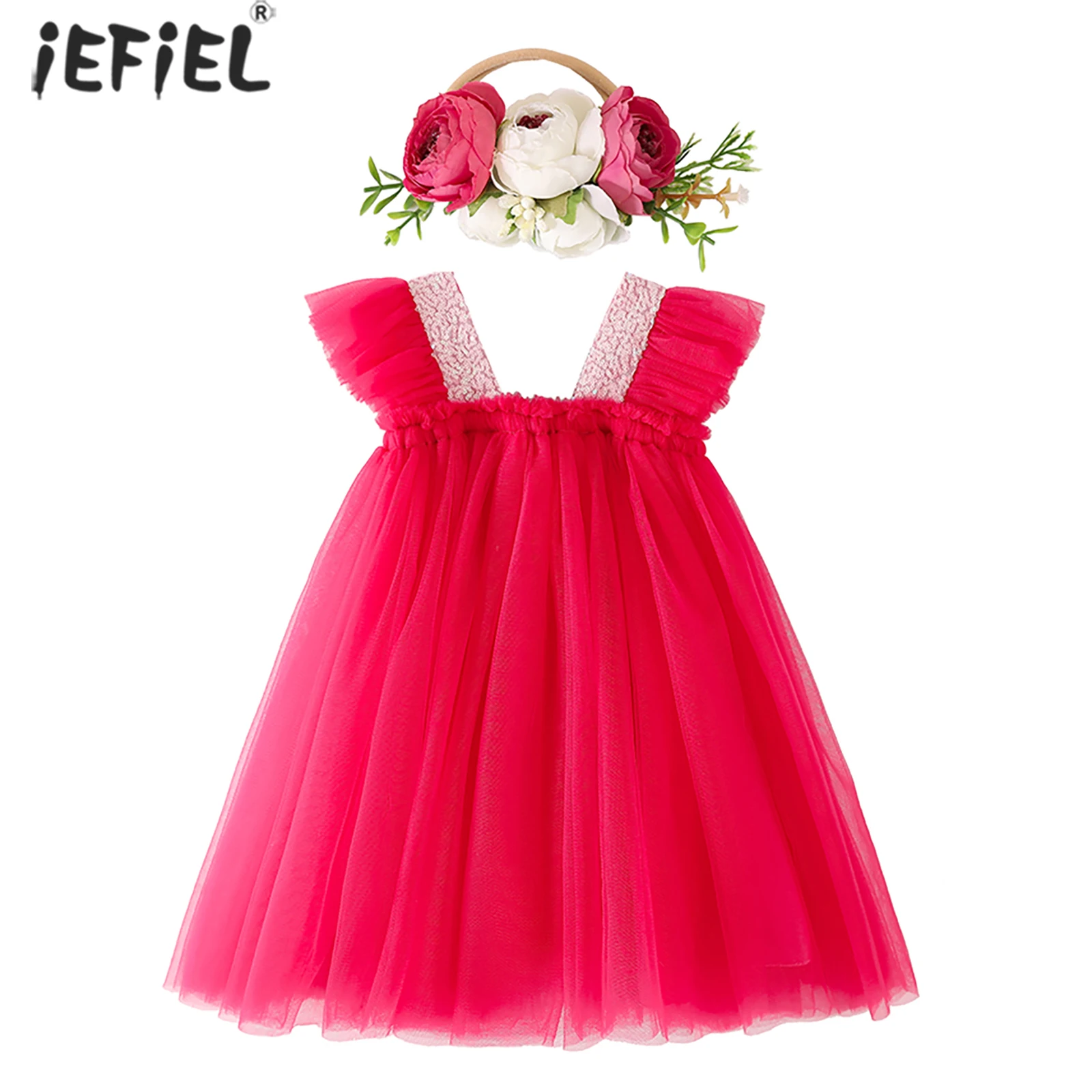 Summer Kid Girl Dress Layered Tulle Mesh Tutu Dress Toddle Kids Party Suspender Dresses Princess Fluffy Dress Children Clothing
Summer Kid Girl Dress Layered Tulle Mesh Tutu Dress Toddle Kids Party Suspender Dresses Princess Fluffy Dress Children Clothing