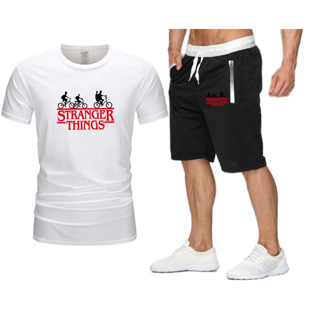 Fashion STRANGER Printing Oversized T-shirt Brand Men Beach Shorts Sets 2021 New Summer Streetwear Tracksuit Men's Clothing
Fashion STRANGER Printing Oversized T-shirt Brand Men Beach Shorts Sets 2021 New Summer Streetwear Tracksuit Men's Clothing