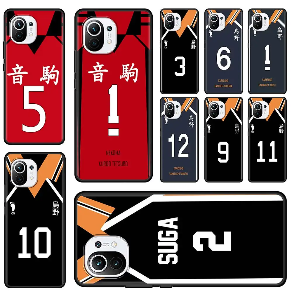 Cell Phone Case For Xiaomi Mi 11 Ultra 11Lite 9T 10T Note 10 Pro 8 A2 Lite CC9 CC9E Black TPU Soft Cover Haikyuu Jersey
Cell Phone Case For Xiaomi Mi 11 Ultra 11Lite 9T 10T Note 10 Pro 8 A2 Lite CC9 CC9E Black TPU Soft Cover Haikyuu Jersey
