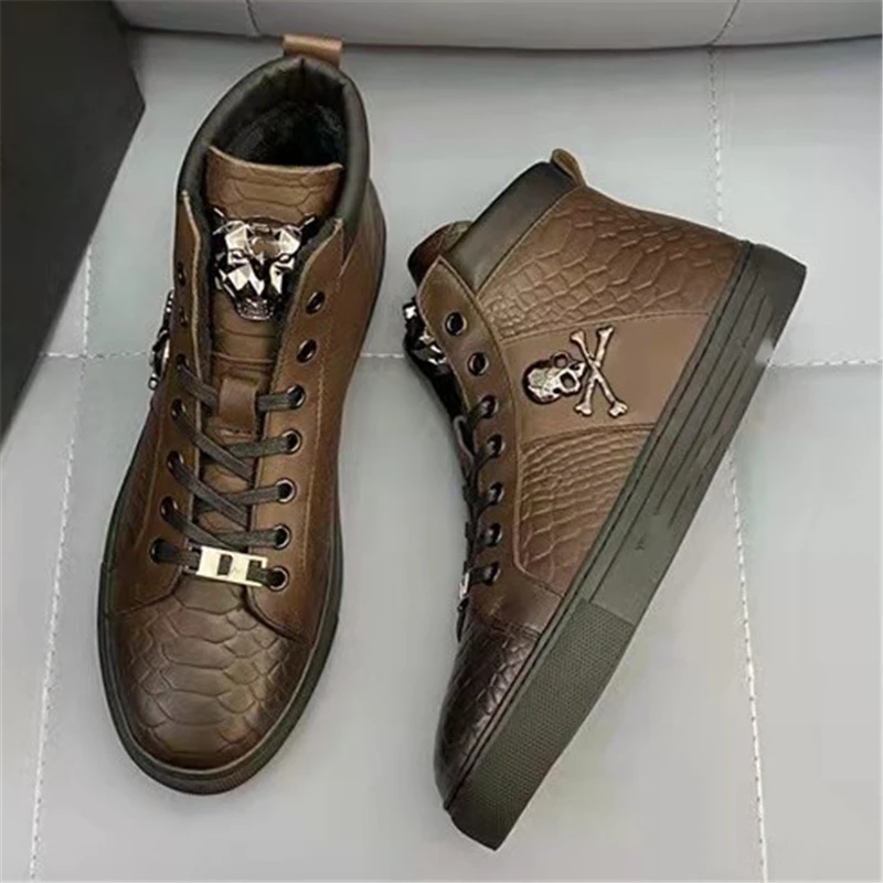 Luxury Designer Demonia Women's Sneakers Heavy Metal Trend Casual Men Shoes Spring Autumn Handmade Fashion Leather Unisex Shoes
Luxury Designer Demonia Women's Sneakers Heavy Metal Trend Casual Men Shoes Spring Autumn Handmade Fashion Leather Unisex Shoes