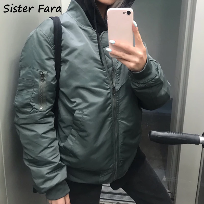 Женская бейсбольная куртка Sister Fara, базовая Свободная куртка-бомбер на молнии, верхняя одежда, весна-осень 2022
Женская бейсбольная куртка Sister Fara, базовая Свободная куртка-бомбер на молнии, верхняя одежда, весна-осень 2022