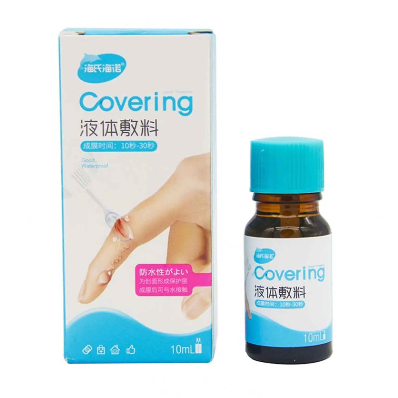 10ml Waterproof First Aid Liquid Bandage for Small Cut Wounds Healing Gel Patch Medical Disinfecting Adhesive Hemostasis Plaster
10ml Waterproof First Aid Liquid Bandage for Small Cut Wounds Healing Gel Patch Medical Disinfecting Adhesive Hemostasis Plaster
