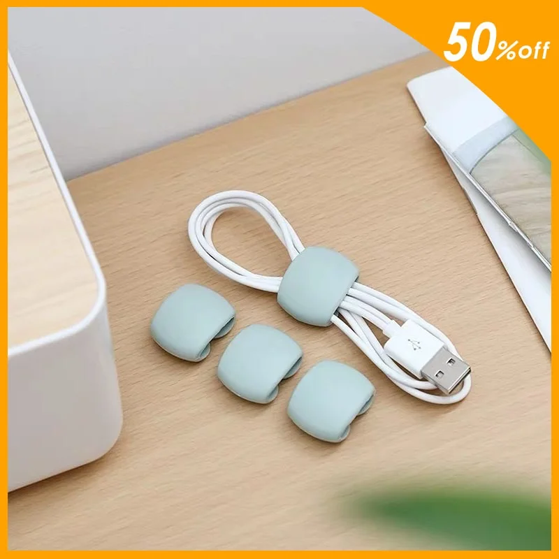 4 Charger Holder Desk Tidy Organiser Wire Cord Lead for Desktop Cable Fixed Pcs Cable Winder Fashion Simple Round Clip USB
4 Charger Holder Desk Tidy Organiser Wire Cord Lead for Desktop Cable Fixed Pcs Cable Winder Fashion Simple Round Clip USB